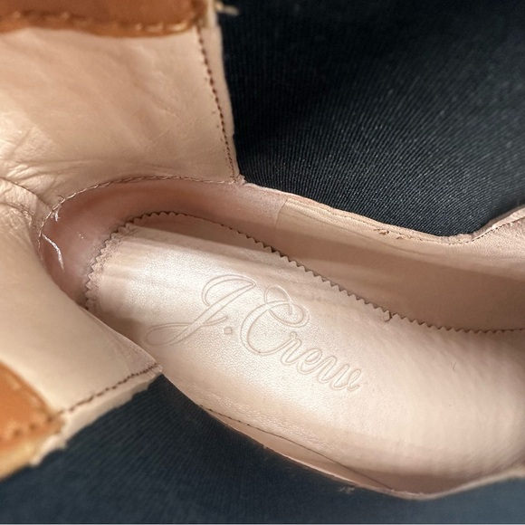 J. Crew Women's Brown Leather Pull-on Boots Size 9 Style BA557 - Picture 6 of 10